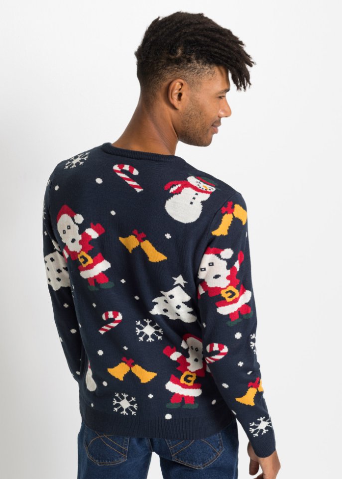 Pullover mit Weihnachtsmotiv