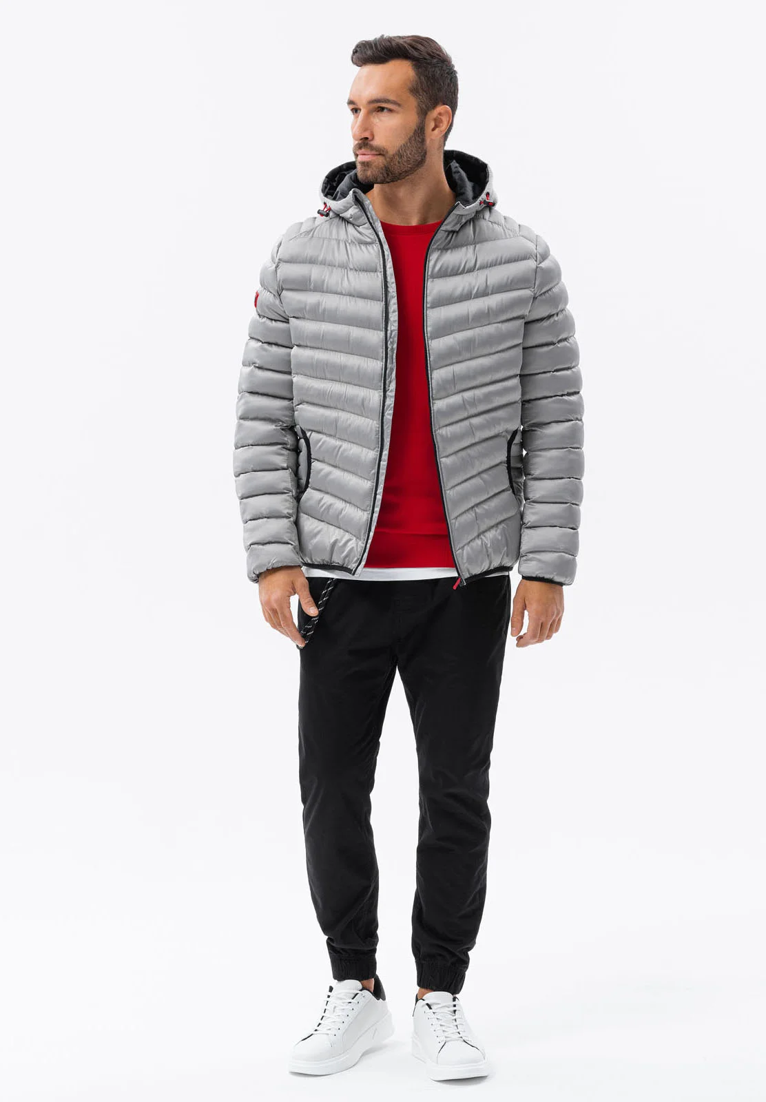 Chaqueta de invierno ombré