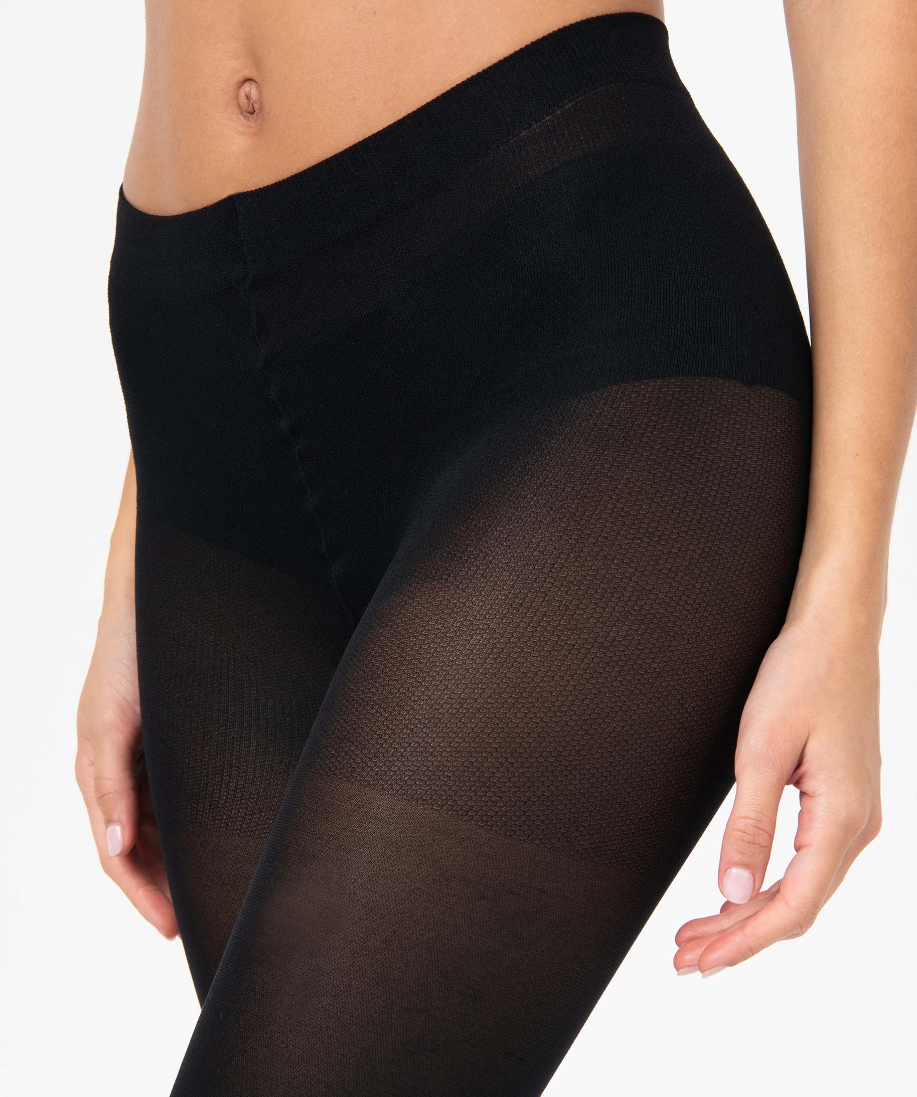 Collants opaques unis 80 deniers noir | GEMO