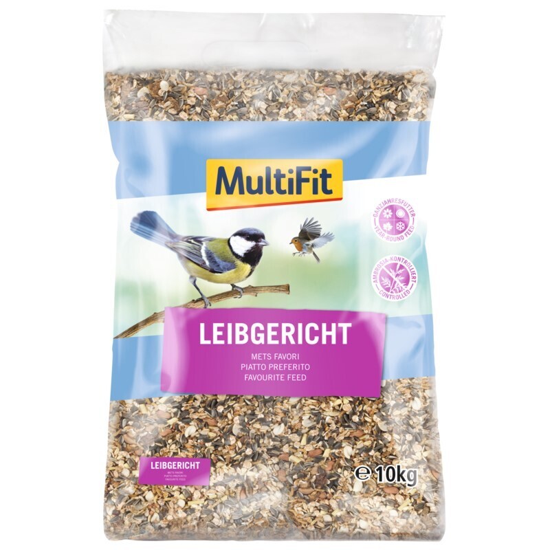 MultiFit Wildvogelfutter MultiFit Streufutter Leibgericht 10 kg