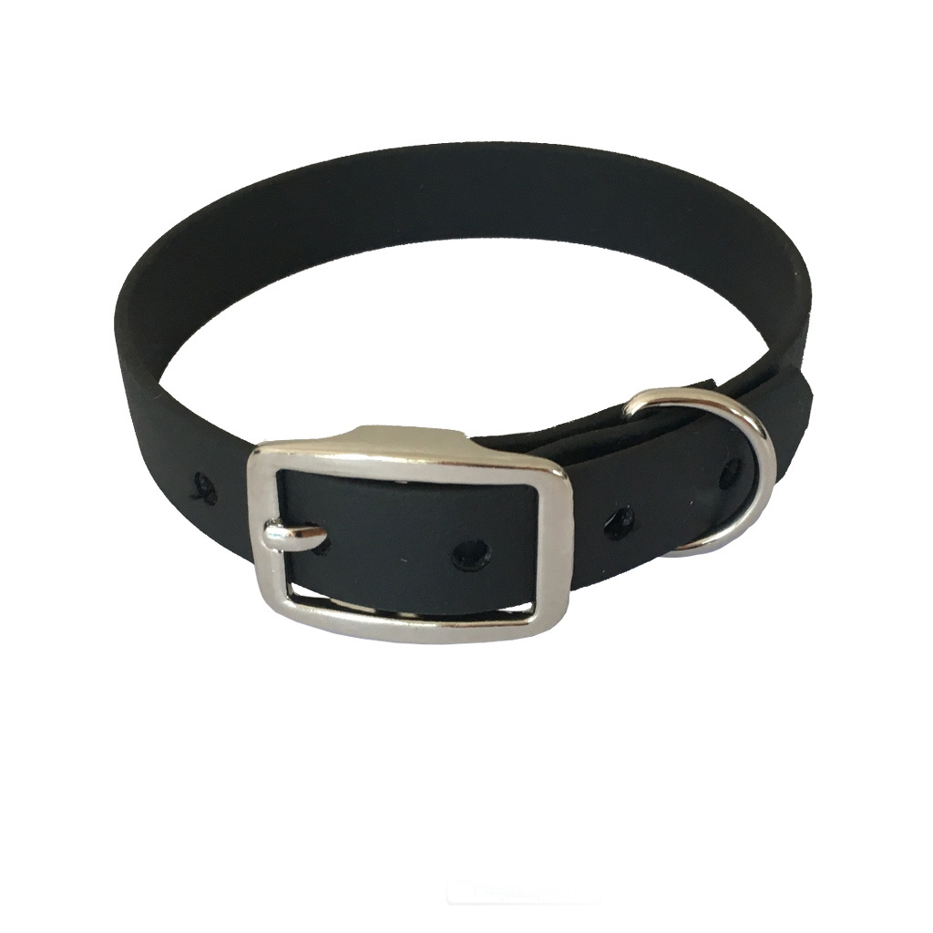 bio-leine Hundehalsbänder bio-leine 21-30cm HU Biothane Halsband schwarz 21 cm, 30 cm