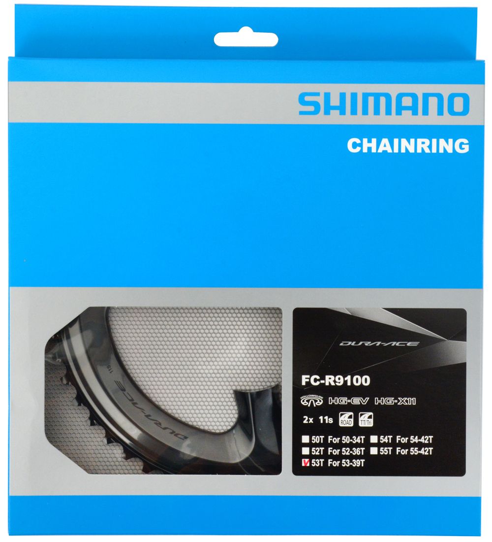 Shimano DURA ACE Kettenblatt für FC-R9100 53/39 Zähne kaufen | Bike-Discount