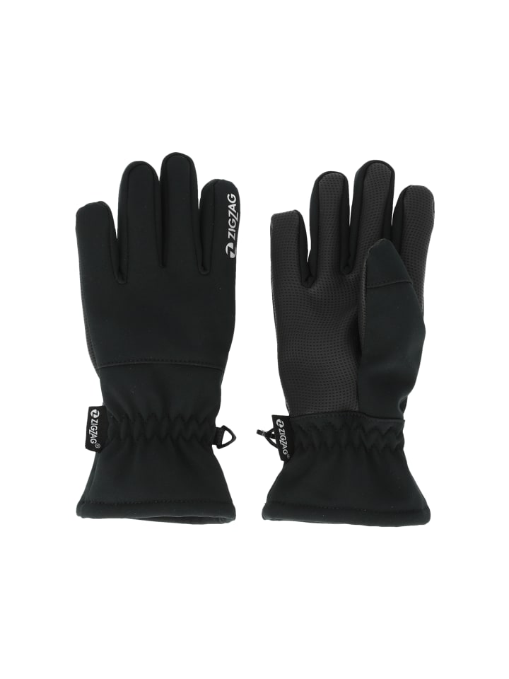 Zigzag Handschuhe Santiay in 1001 Black günstig kaufen