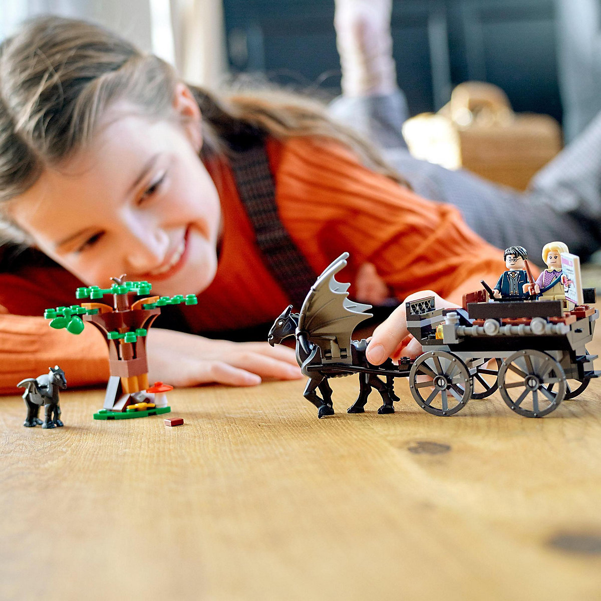 LEGO® Harry Potter 76400 Hogwarts™ Kutsche mit Thestralen