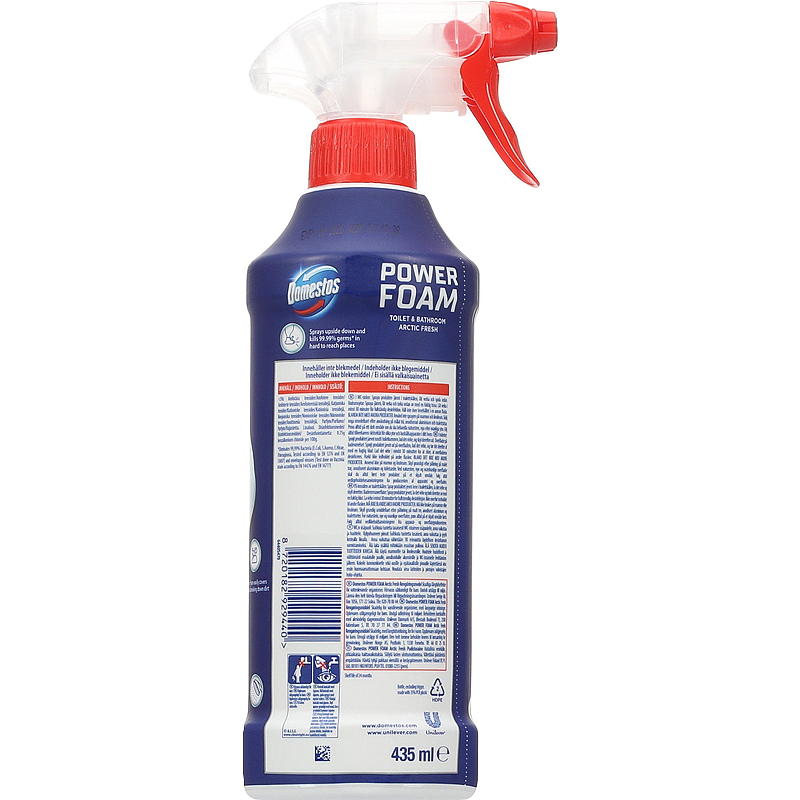 Domestos Domestos 435 ml toalett- og baderomsspray