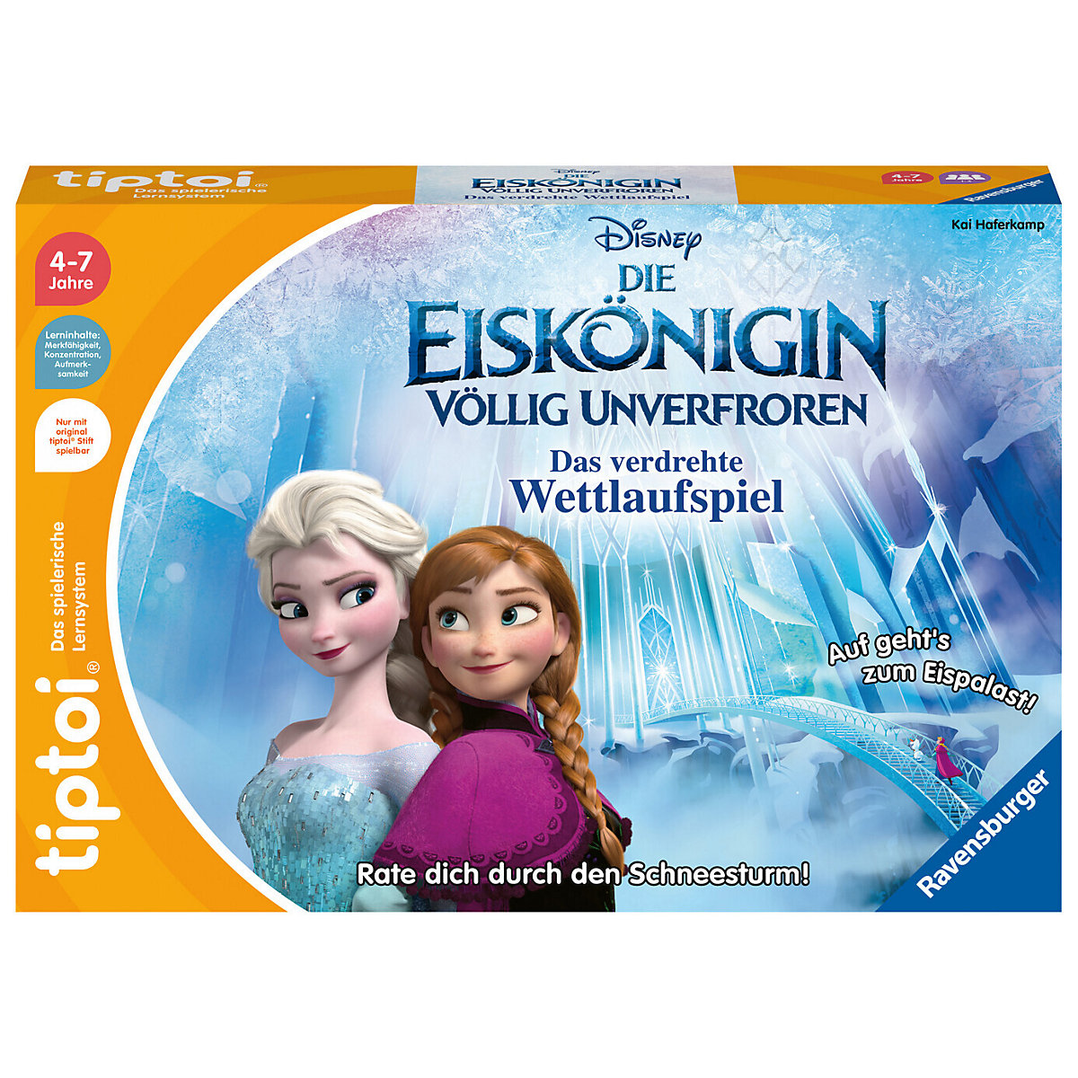 tiptoi®   Die Eiskönigin - Völlig unverfroren: Das verdrehte Wettlaufspiel