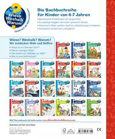 Ravensburger Wieso? Weshalb? Warum? Band 41: Wir entdecken Wale und Delfine