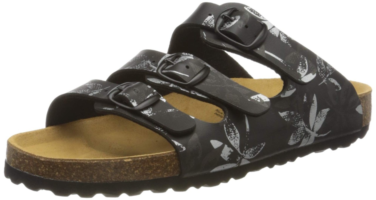 LICO Komfort Sandalen schwarz