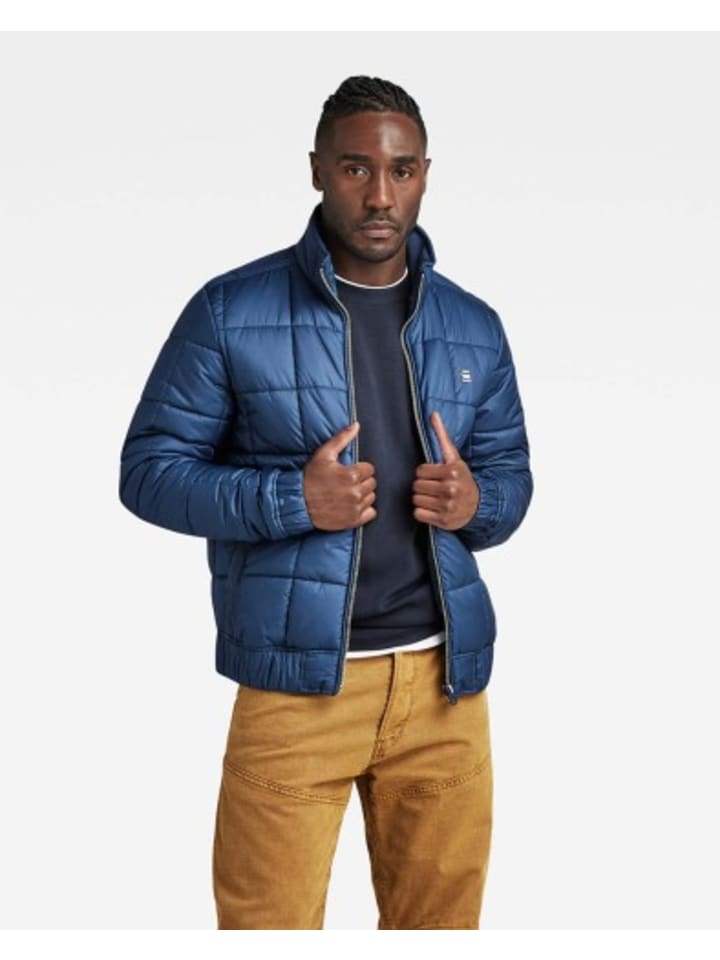 G-Star Raw STAR Meefic Steppjacke in Blau günstig kaufen