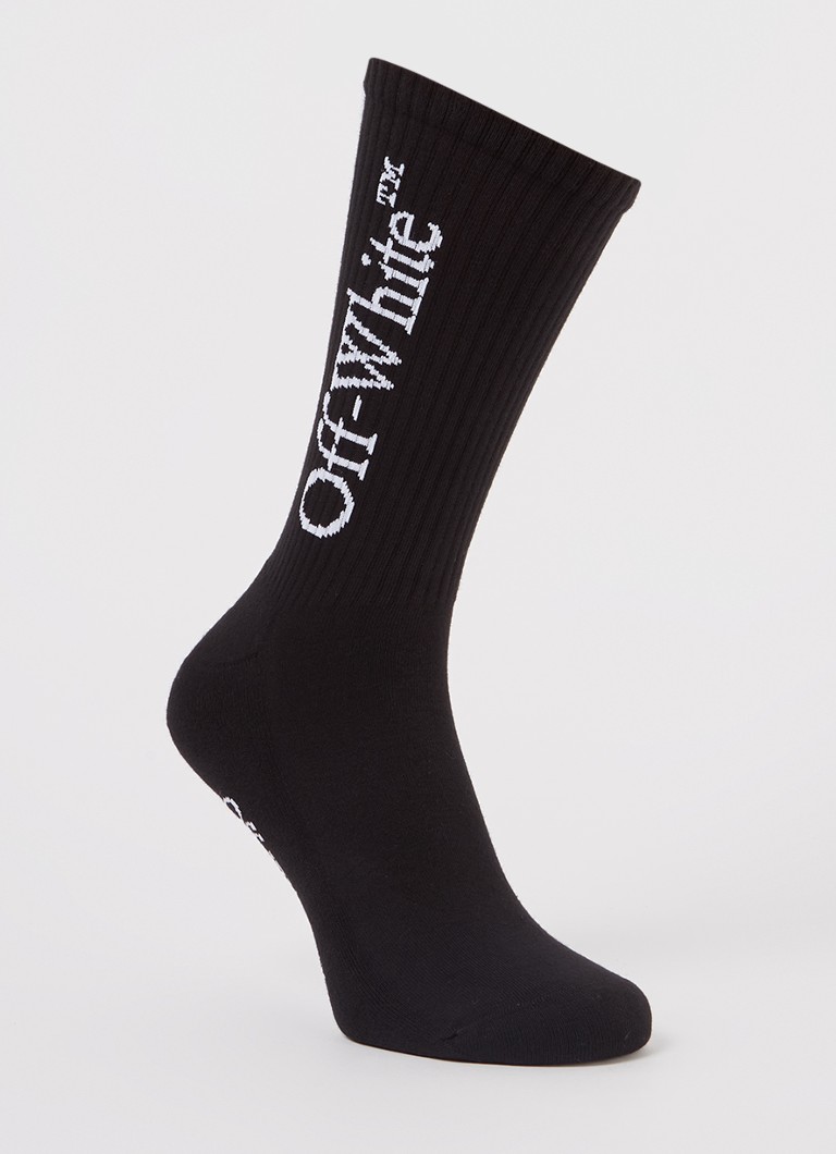 Chaussettes Off-White Bookish avec logo