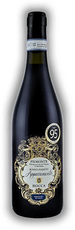 Rocca, Appassimento Rosso Passito, Dolcetto, Barbera, DOC, 2019, Piemont  Rocca, Appassimento Rosso Passito, Dolcetto, Barbera, DOC, 2019, Piemont   Jahrgang 2019 - 0,75	 Liter - Vol 14%