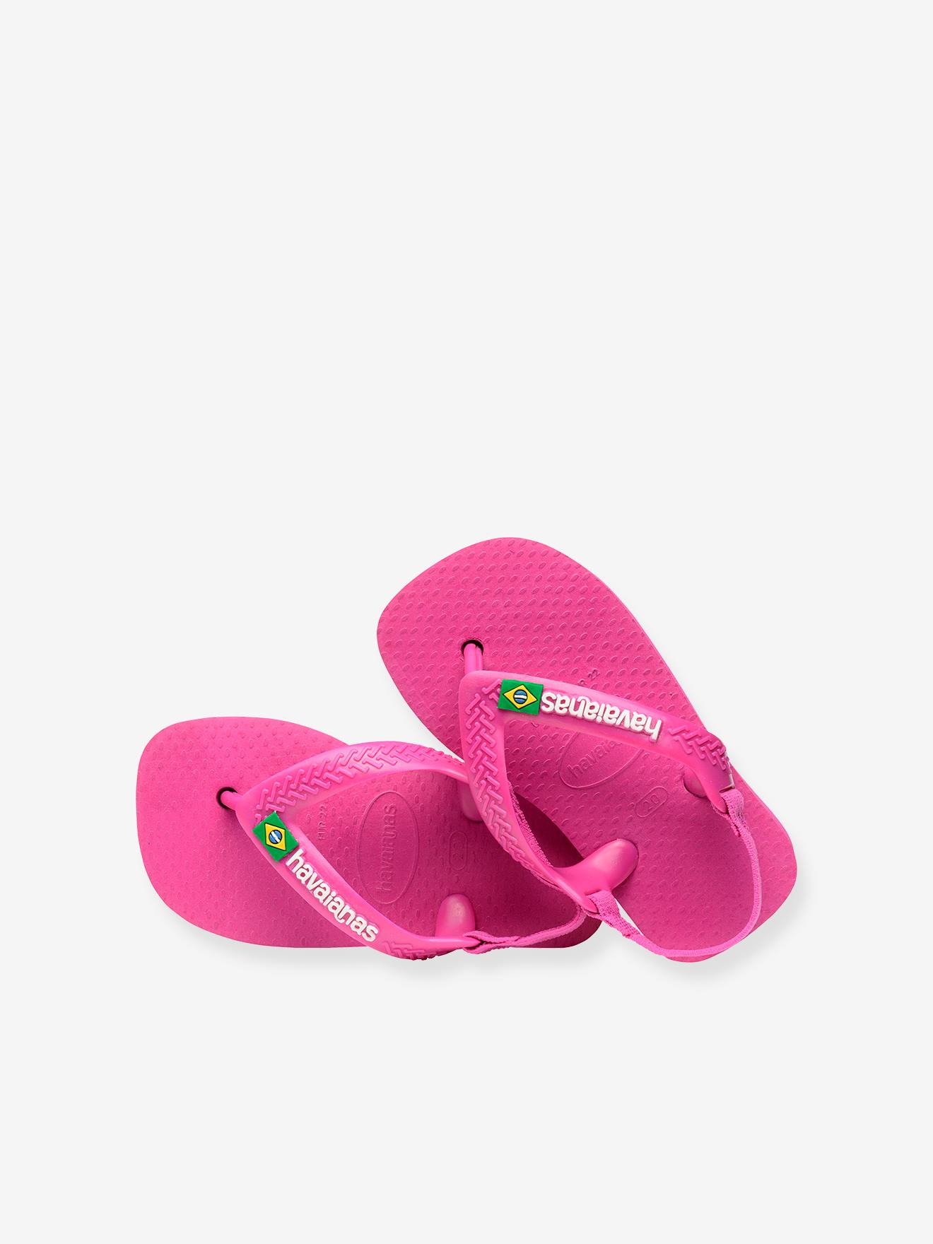 Tongs Baby Brasil Logo II HAVAIANAS marine