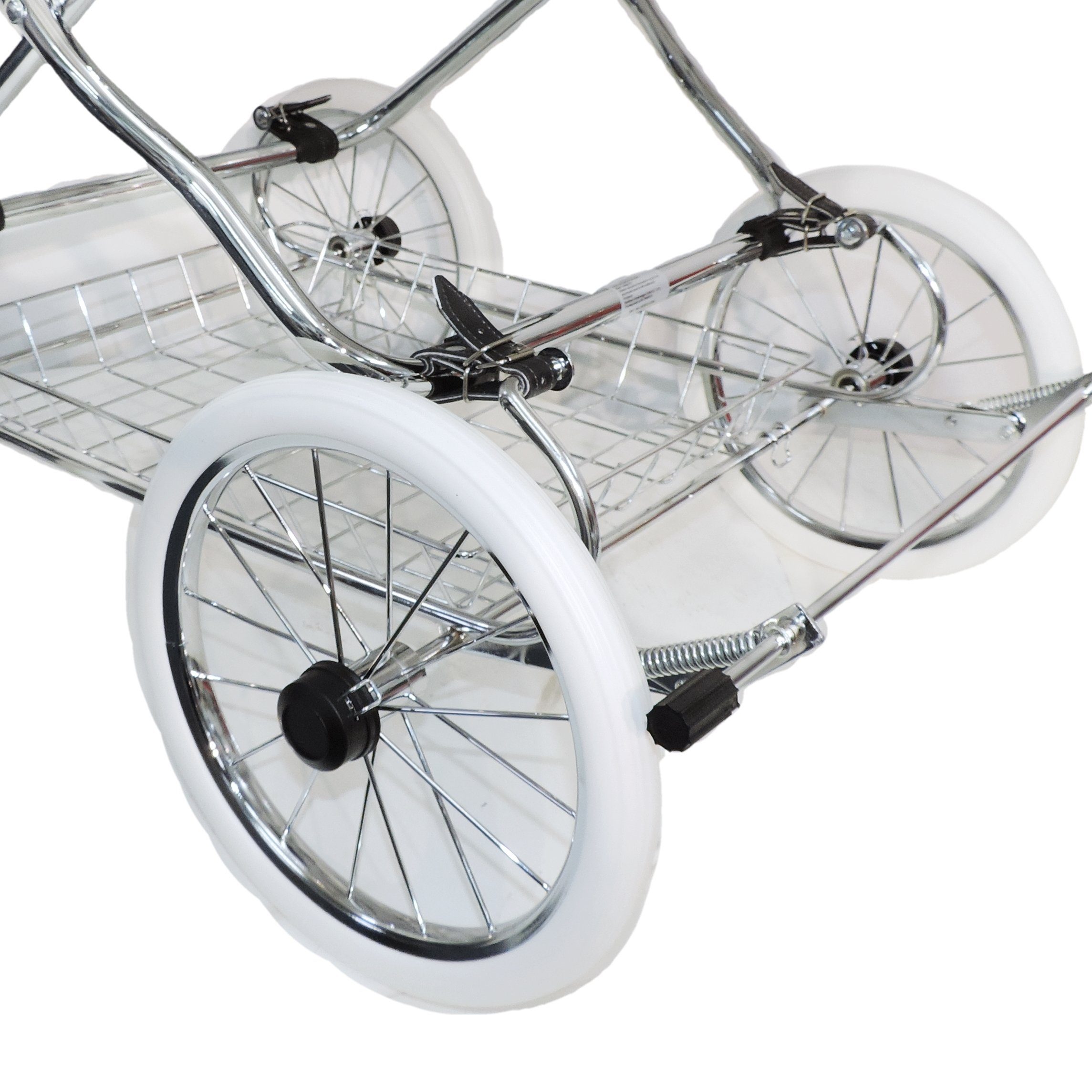 Eichhorn Kinderwagen Kombi-Kinderwagen Designer, mit EVA-Vollmaterial-Rädern, umbaubar zum Sportwagen - made in EU