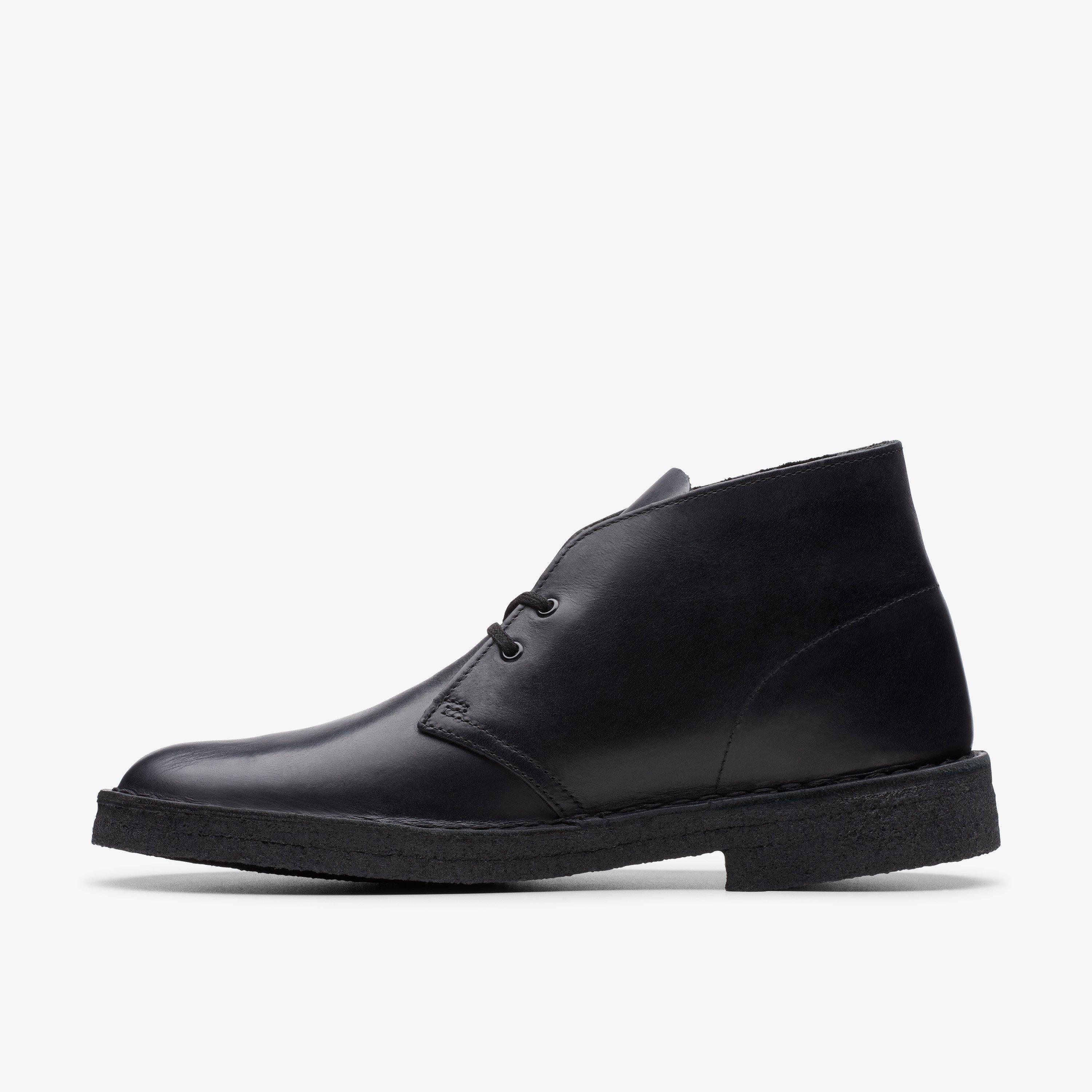 Desert Boot Black Polished