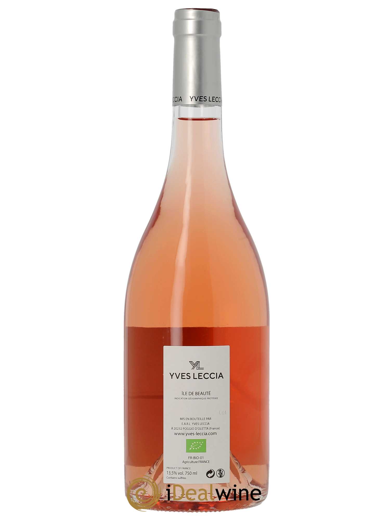 IGP Ile de Beauté Cuvée YL Yves Leccia  2022 - Lot de 1 Bouteille