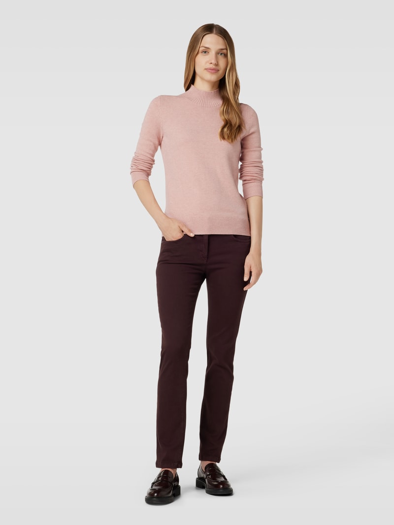 Slim Fit Jeans mit Stretch-Anteil Modell 'TWIGY' in aubergine