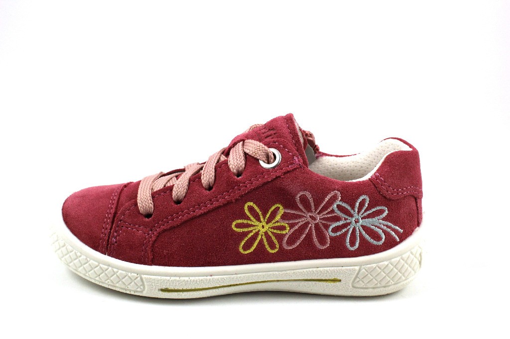SUPERFIT Mädchen Sneaker rot