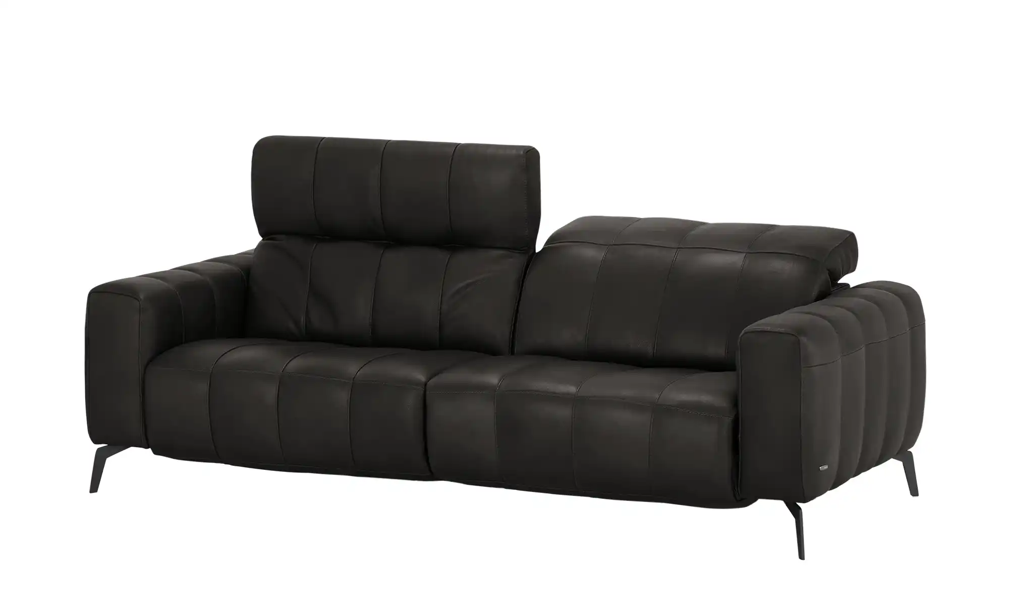 Natuzzi Editions Ledersofa mit Kopfteilverstellung Portento