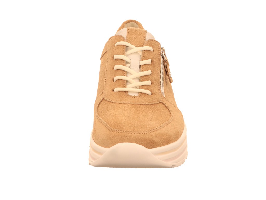 WALDLÄUFER Freizeit Schnürer beige