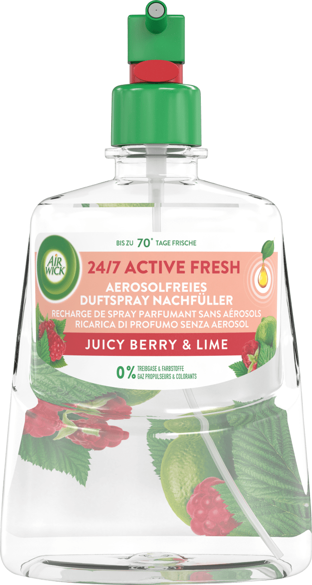 Lufterfrischer Active Fresh Juicy Berry & Lime Nachfüllpack, 228 ml
