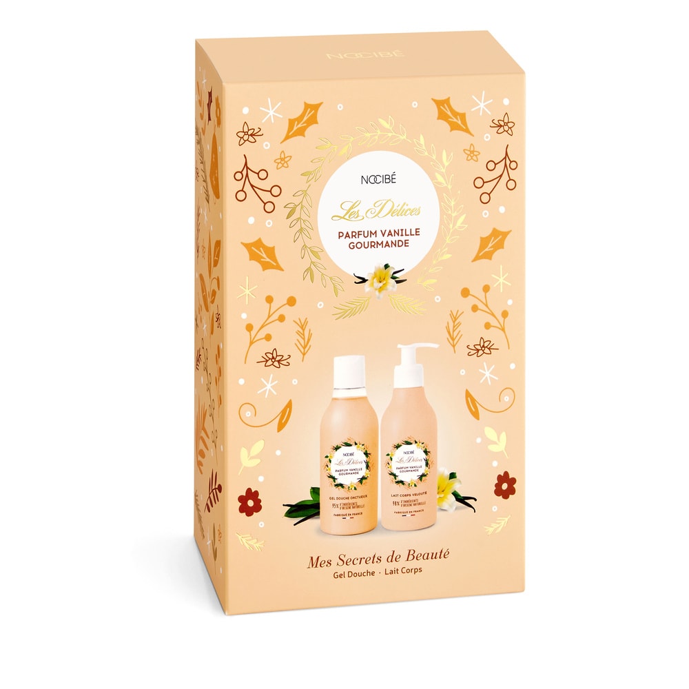 Nocibé Les Délices - Mes Secrets de Beauté Coffret bain Vanille Gourmande