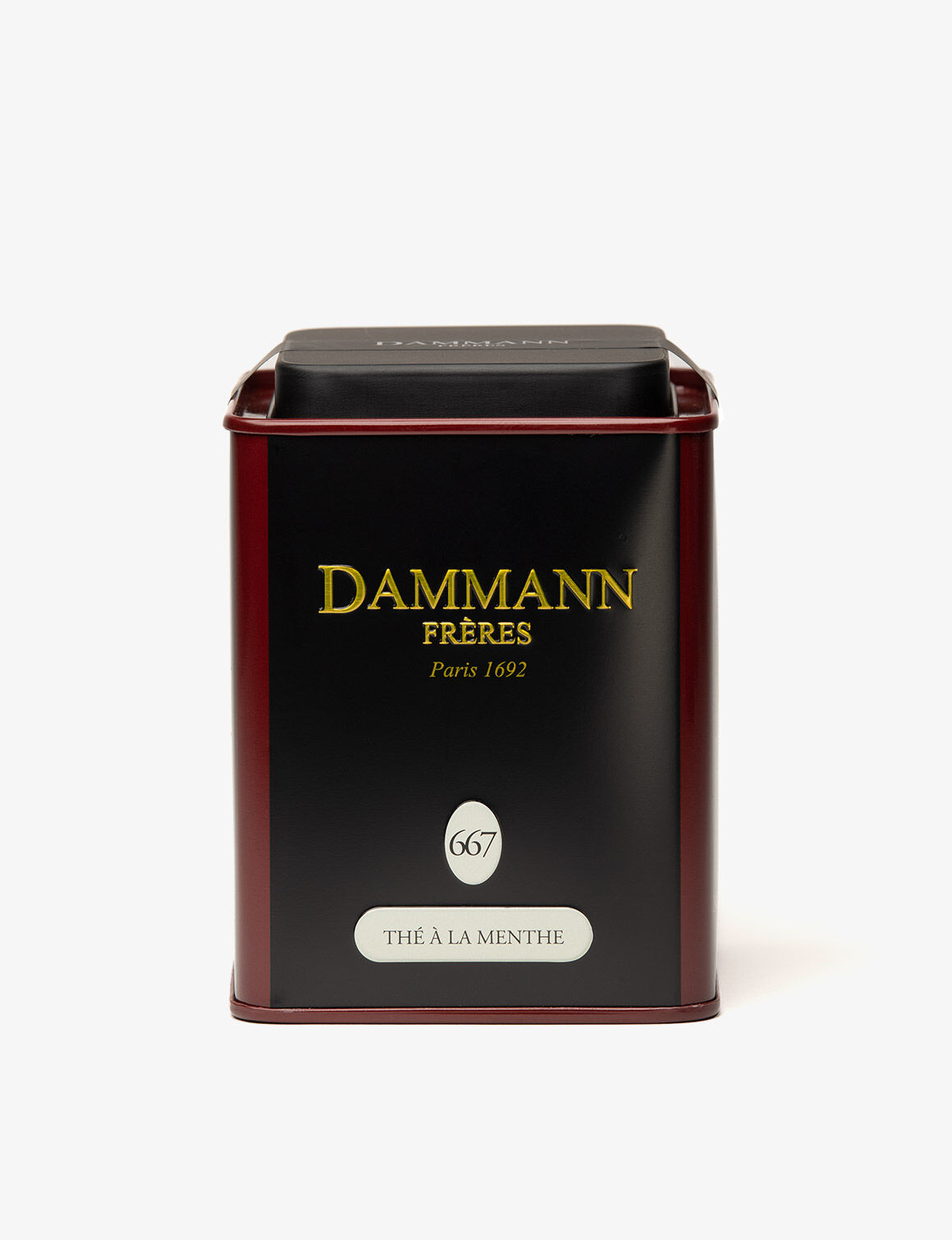 Thé vert à la menthe aromatisé-Boîte 100g