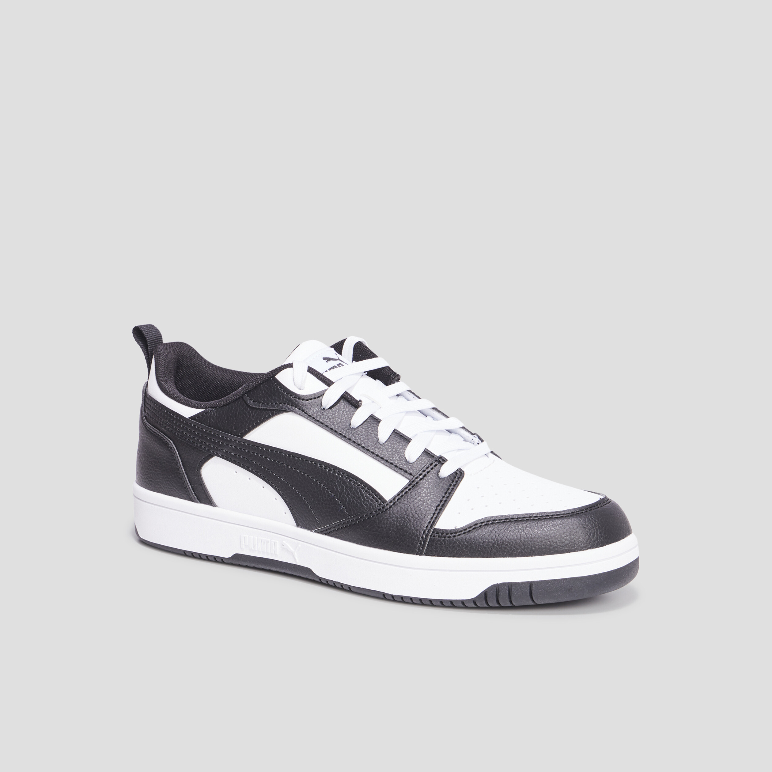 Tennis basses à lacets Puma Rebound V6 noir homme | La Halle