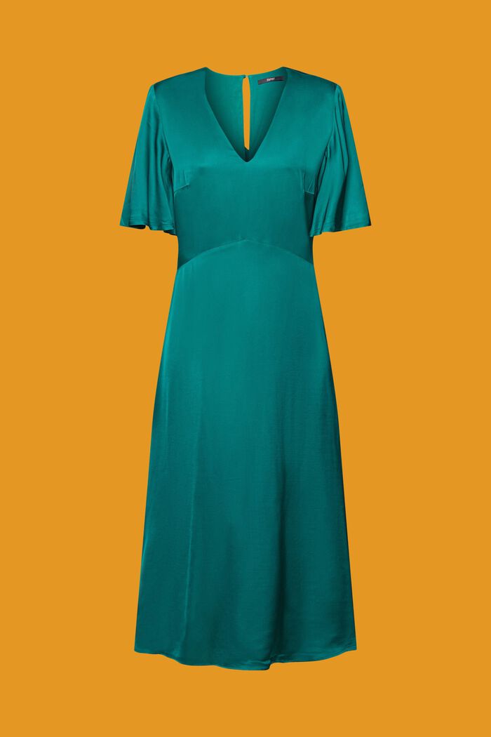 Midikleid aus Satin