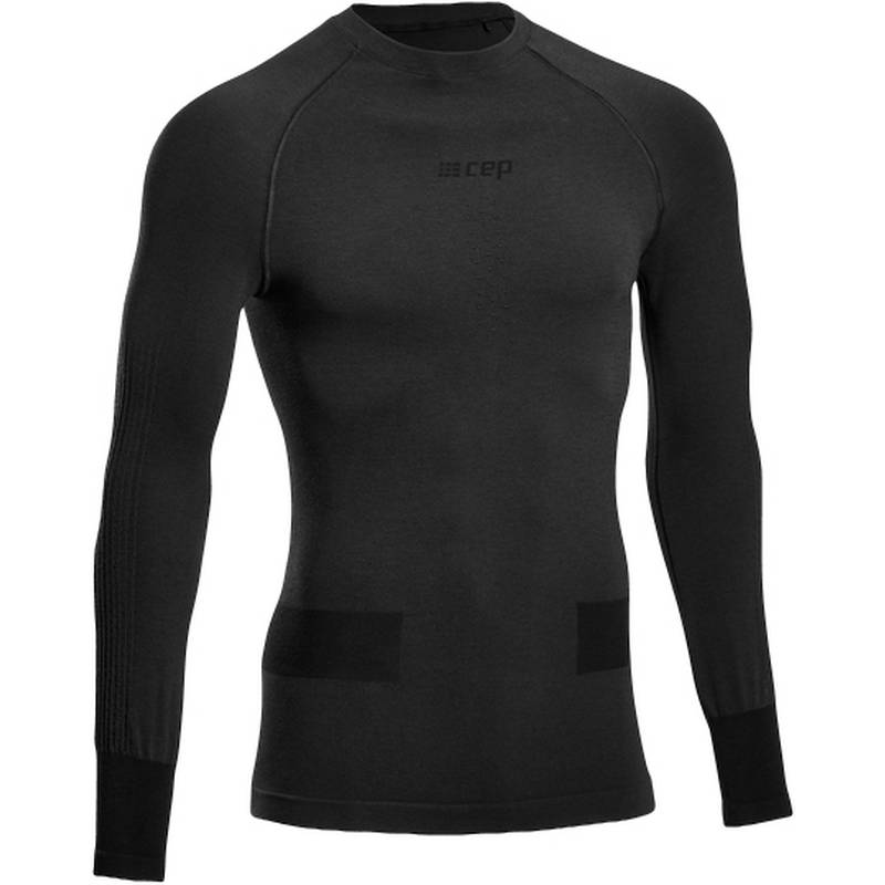 CEP Merino Base Shirt Skiing Longsleeve Skishirt Herren