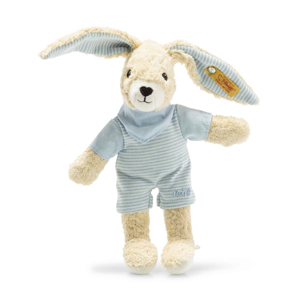 Hoppel Hase, 20 cm, hellblau