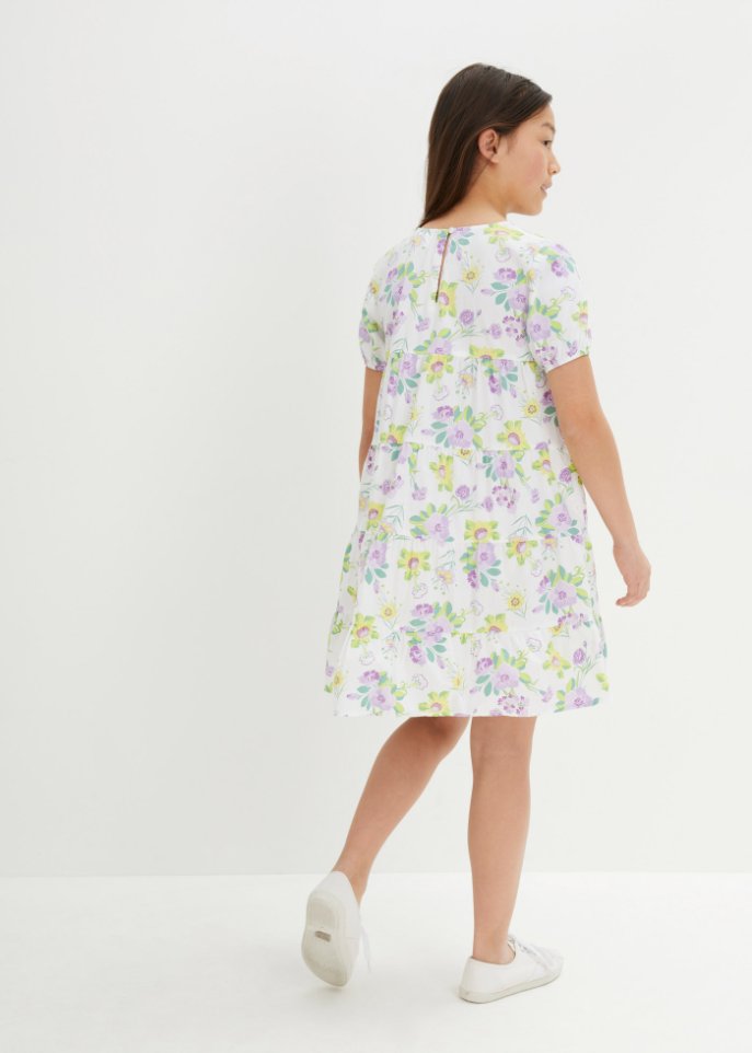 Mädchen Baumwoll-Kleid