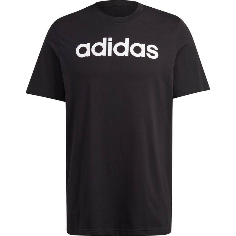 adidas ESSENTIALS LINEAR EMBROIDERED LOGO T-Shirt Herren