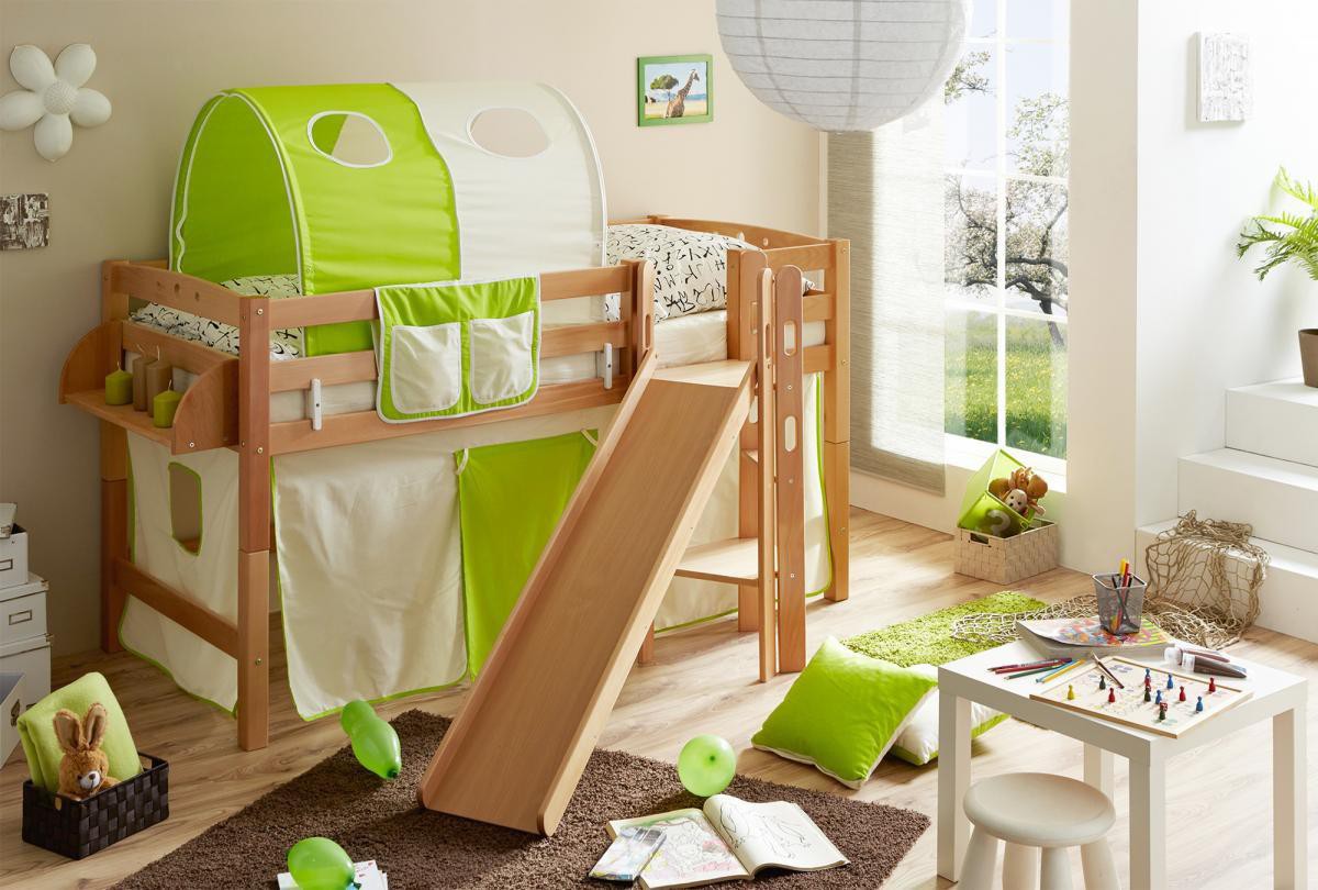 Ticaa Podestbett mit Rutsche 