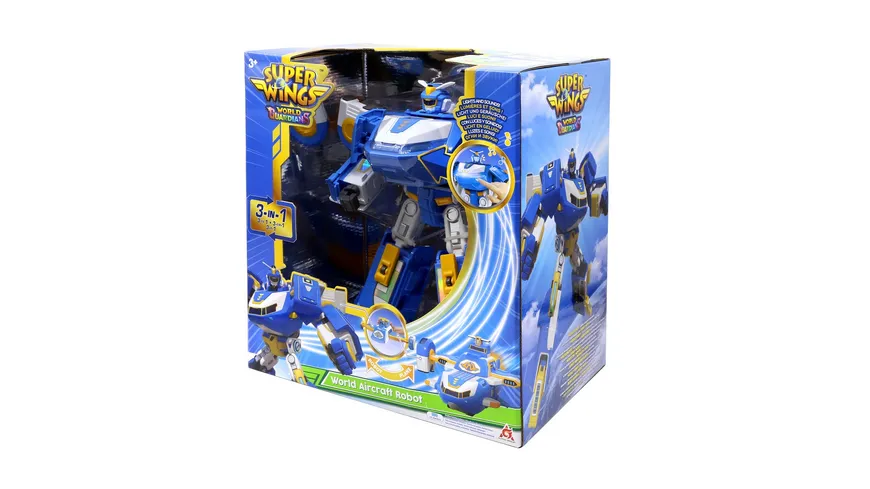 Super Wings Transforming Aircraft Robot