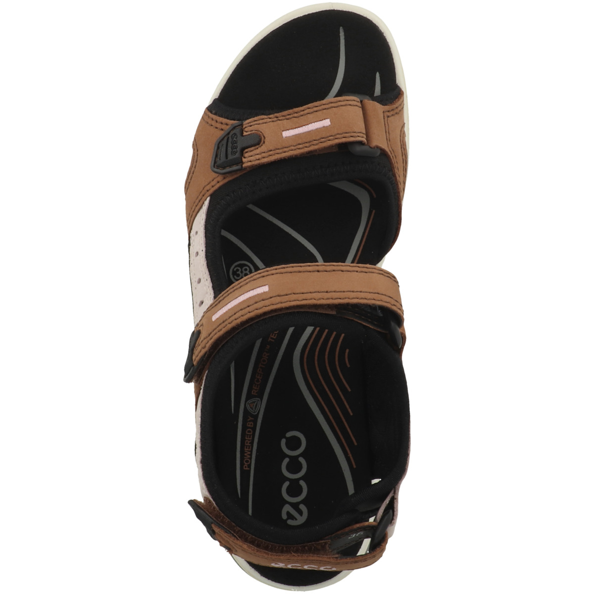 Ecco Offroad Trekkingsandale braun