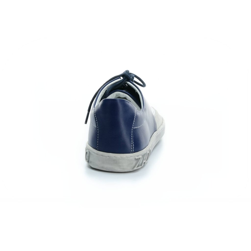 Zaqq Qool Navy Blue Barfußhalbschuhe