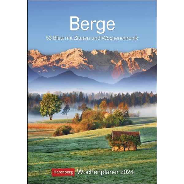 BERGE WOCHENPLANER 2024 - Kalender