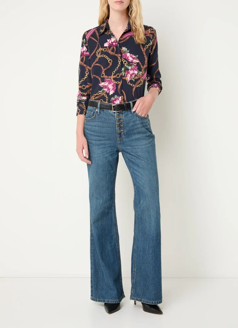 Μπλούζα με φλοράλ τύπωμα Ralph Lauren