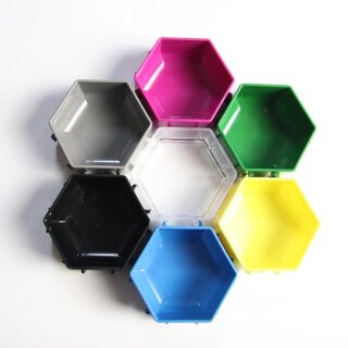 Honeycombs Ressourcenschalen inkl. Deckel (Grau) (3)