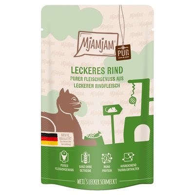 MjAMjAM Quetschie purer Fleischgenuss 12 x 125 g