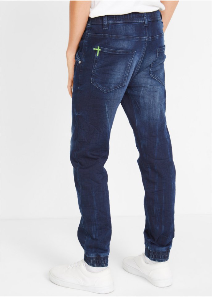 Jungen Sweatjeans, elastischer Bund, Slim Fit