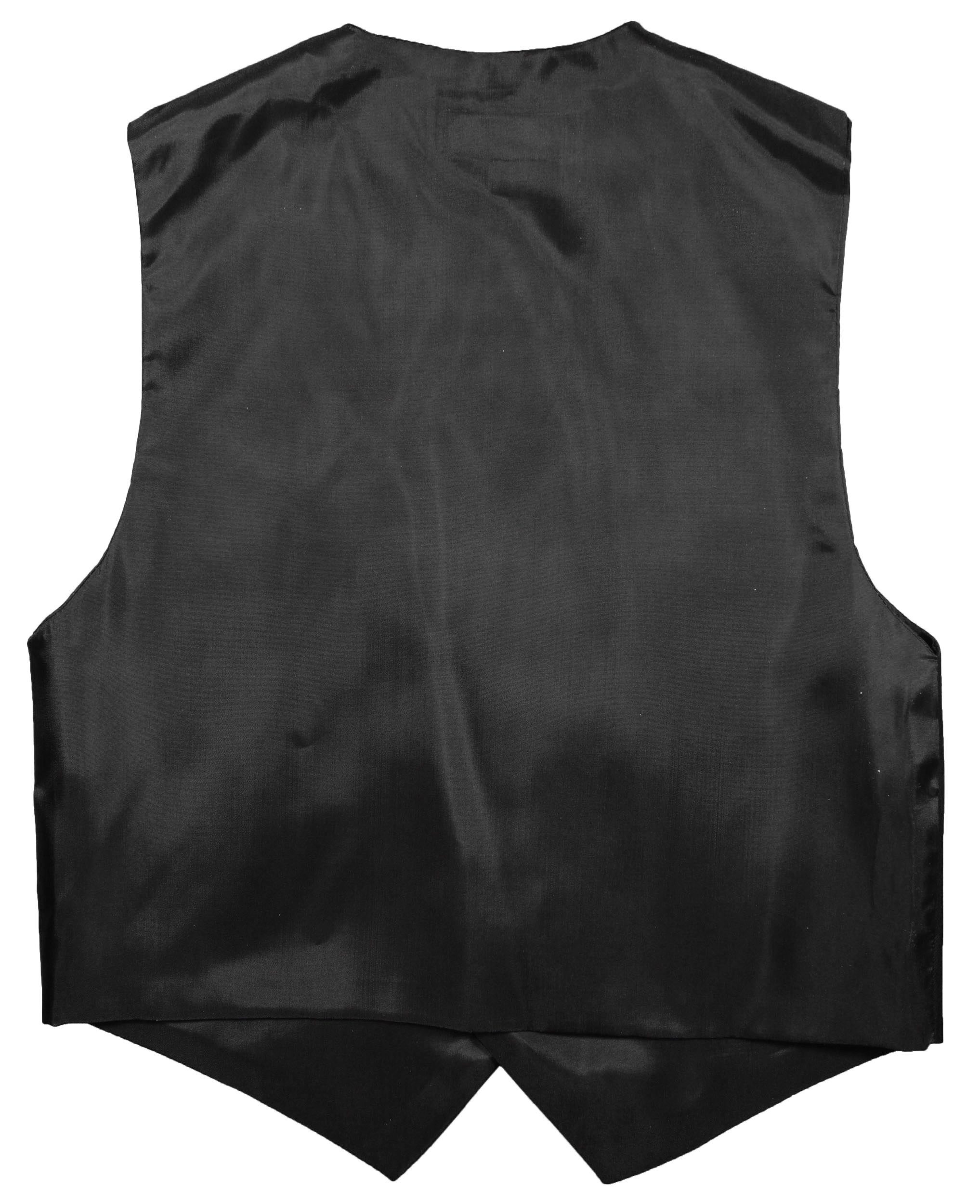 Paul Malone Anzugweste Elegante Jungenweste Anzug Weste für Jungs schwarz Kinderweste-KA20, Gr. 152/158