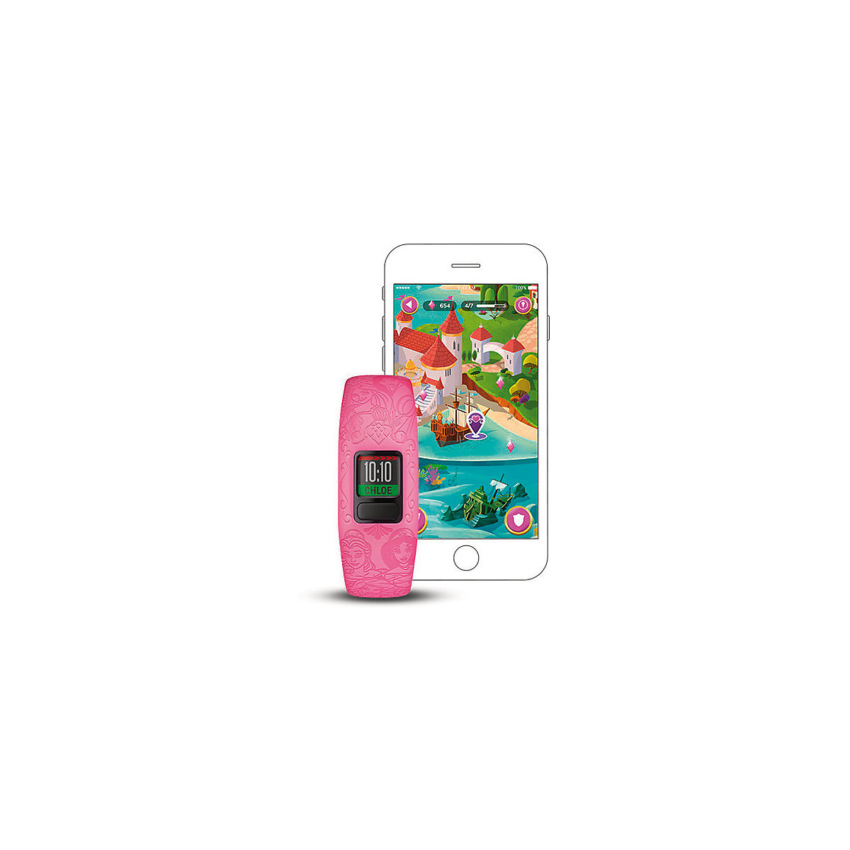 Garmin vivofit jr. 2   Prinzessin, pink