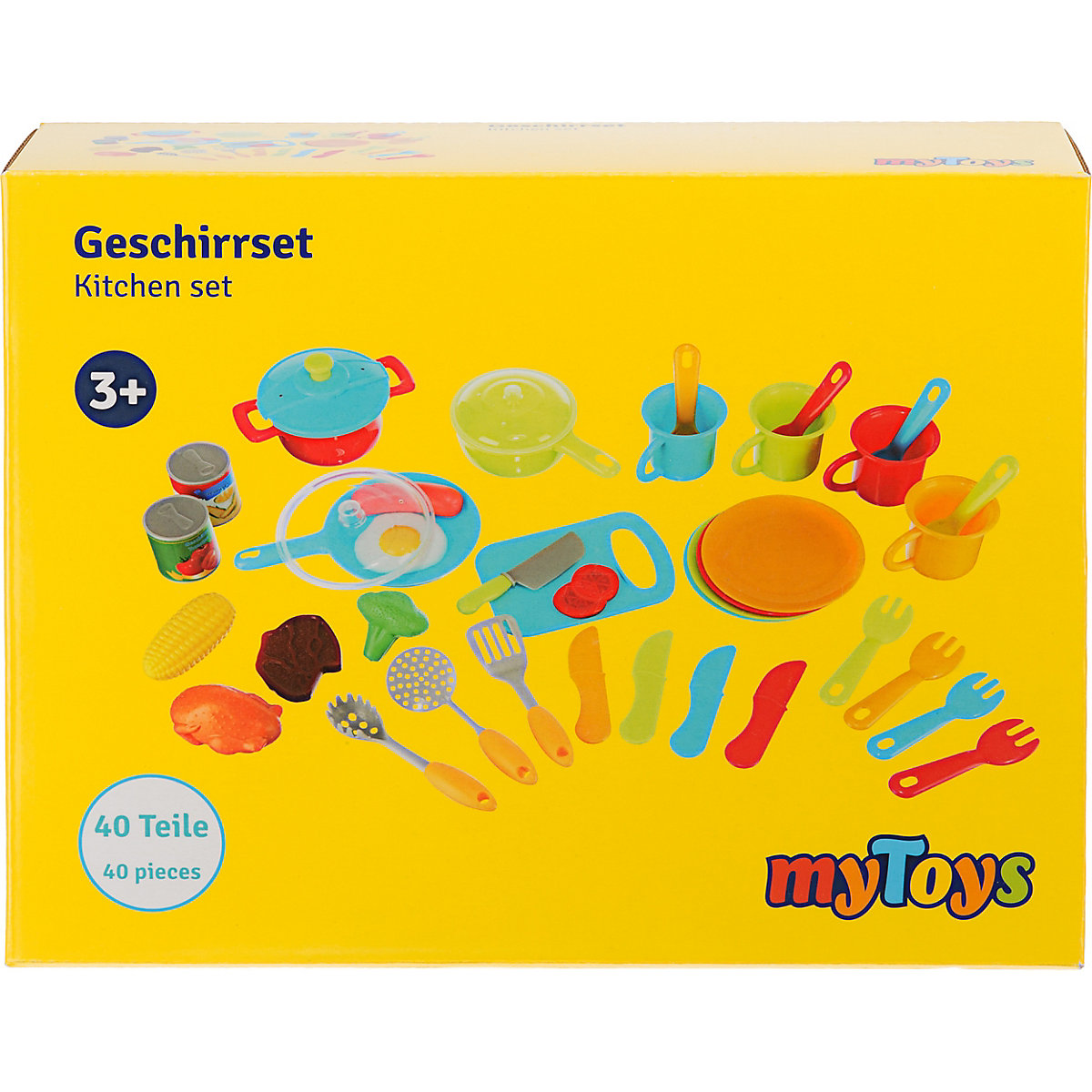 Geschirrset, 40-tlg.