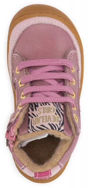 Develab ~ MidCut Schnürschuh warm ~ Old Pink