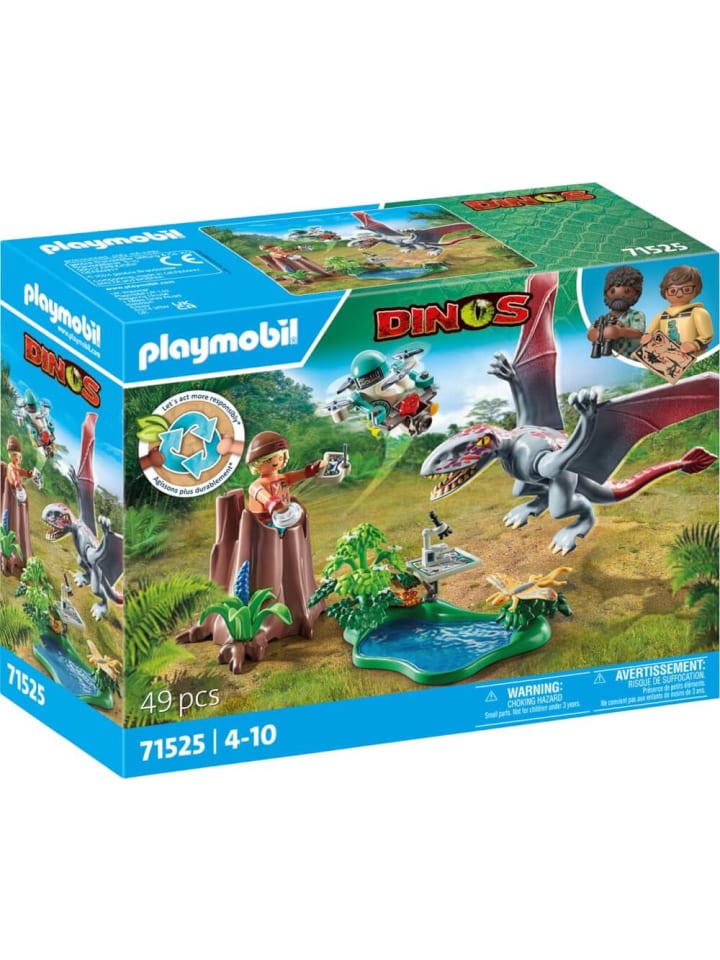 Playmobil Spielfigur Set Dinos - Beobachtungsstation für Dimorphodon, ab 3 Jahre günstig kaufen onesize