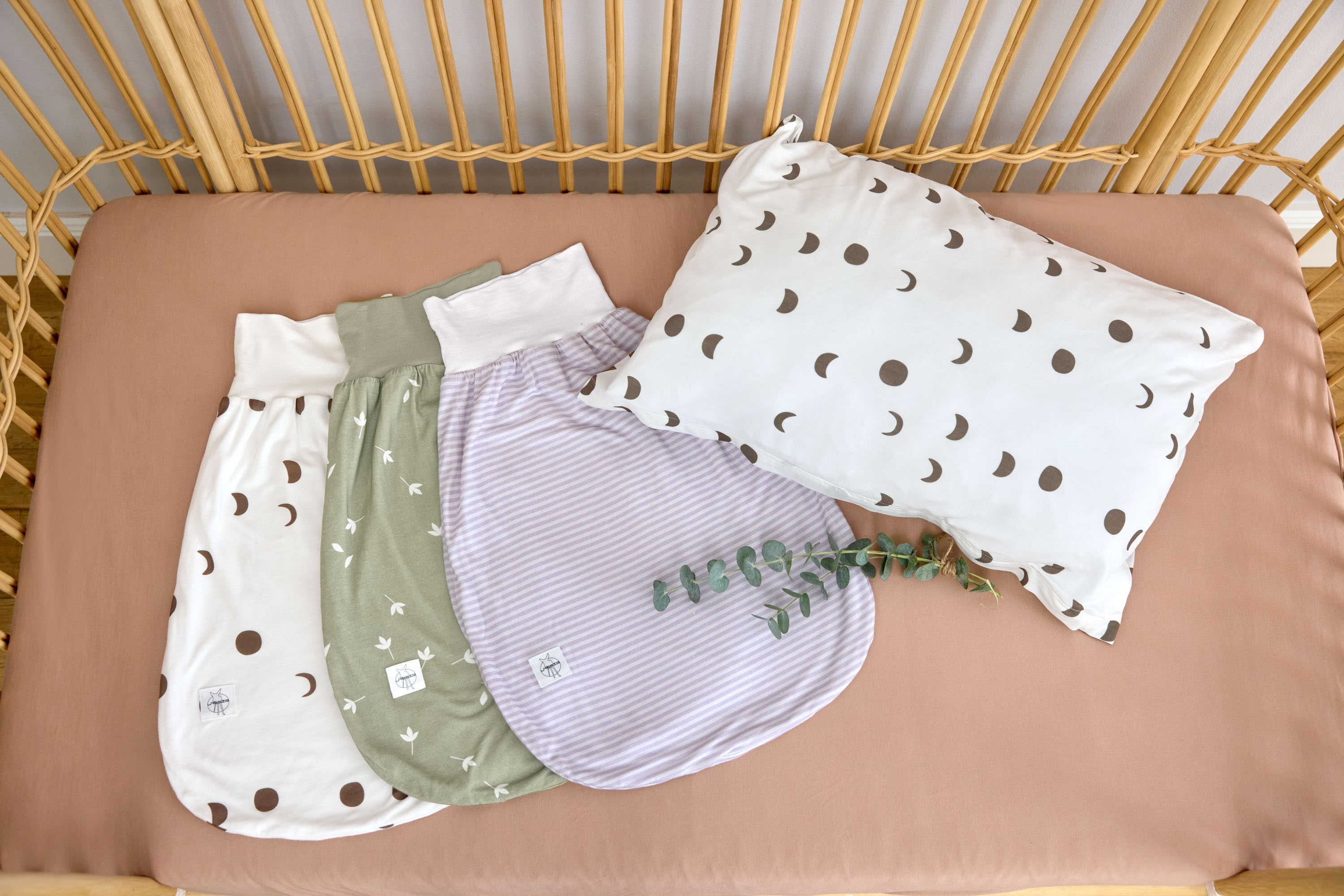 Baby Strampelsack 0,5 TOG - Mond, Milky