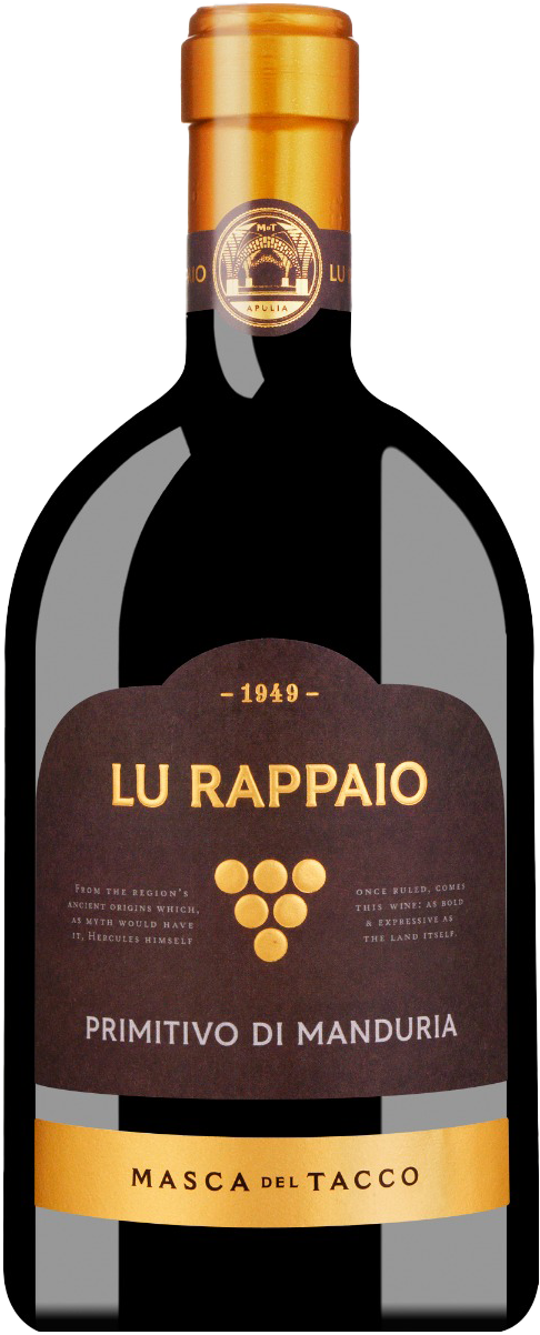 Masca del Tacco Lu Rappaio Primitivo di Manduria DOP 2021