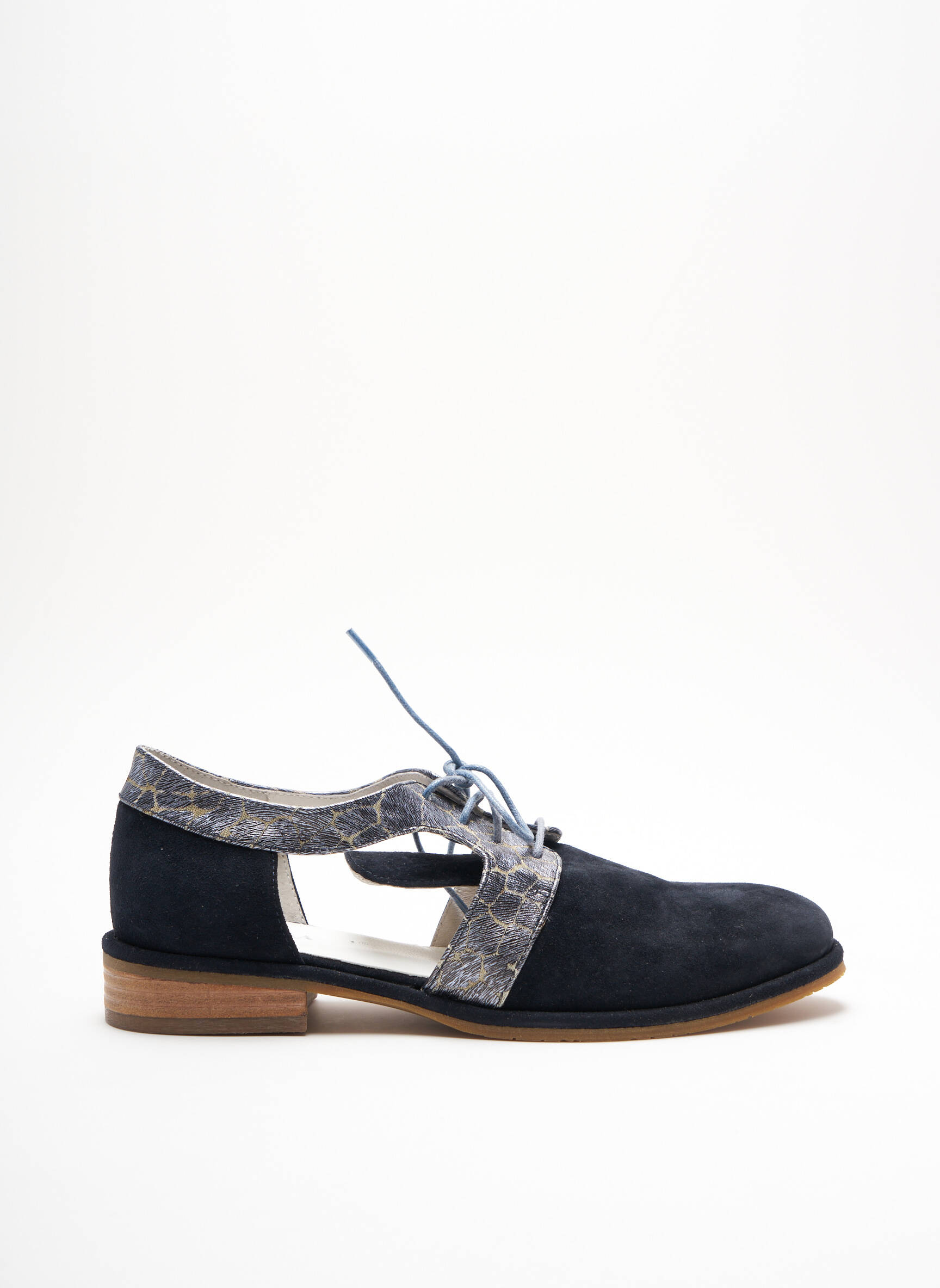 Regard Derby Femme couleur bleu