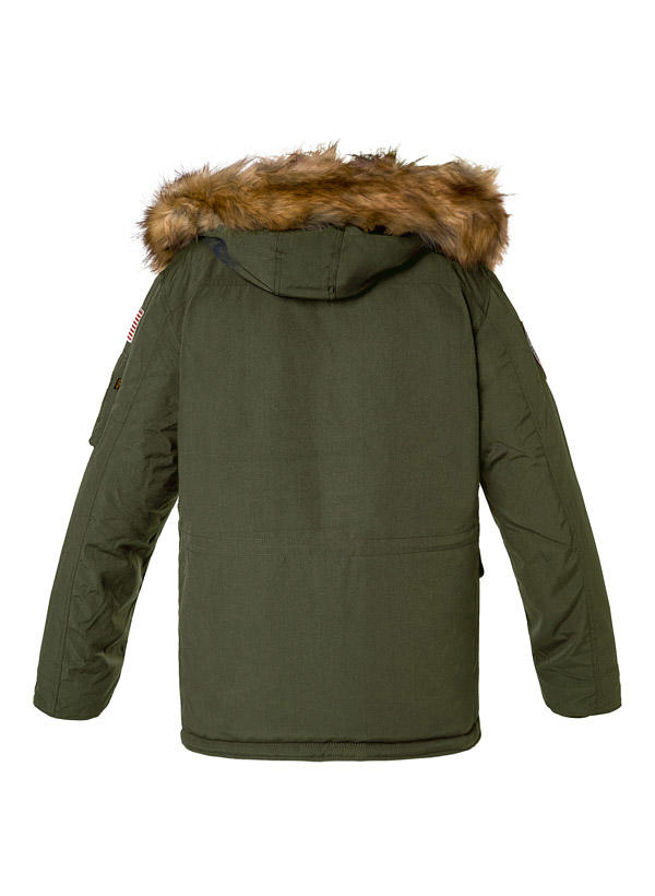 ALPHA INDUSTRIES, Parka Polar, Mikrofaser wattiert, oliv